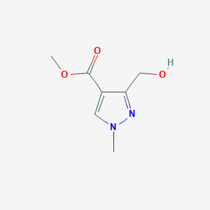 Methyl 3-(hydroxymethyl)-1-methyl-1H-pyrazole-4-carboxylate