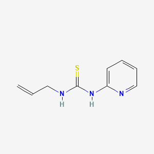 molecular formula C9H11N3S B1222513 1-Allyl-3-(pyridin-2-yl)thiourea CAS No. 880-14-8