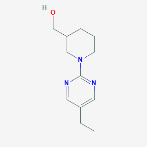 [1-(5-Ethylpyrimidin-2-yl)piperidin-3-yl]methanol