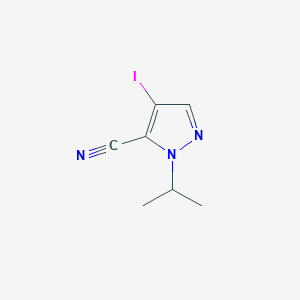 4-Iodo-1-isopropyl-1H-pyrazole-5-carbonitrile