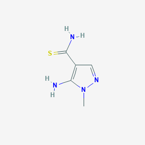 5-amino-1-methyl-1H-pyrazole-4-carbothioamide