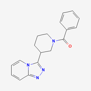 Phenyl[3-([1,2,4]triazolo[4,3-a]pyridin-3-yl)piperidin-1-yl]methanone