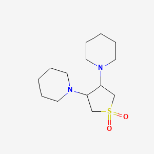 3,4-Dipiperidylthiolane-1,1-dione