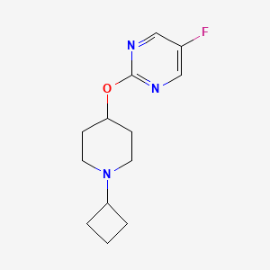 2-[(1-Cyclobutylpiperidin-4-yl)oxy]-5-fluoropyrimidine