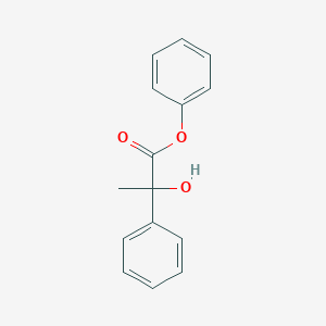 molecular formula C15H14O3 B1222596 Methyl-4-phenylmandelic acid CAS No. 6244-54-8