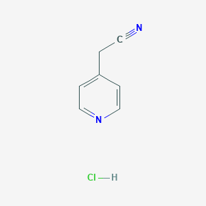 molecular formula C7H7ClN2 B122261 4-吡啶基乙腈盐酸盐 CAS No. 92333-25-0