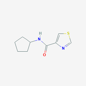 N-cyclopentyl-1,3-thiazole-4-carboxamide