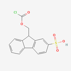 9-(2-Sulfo)-fluorenylmethyloxycarbonyl chloride