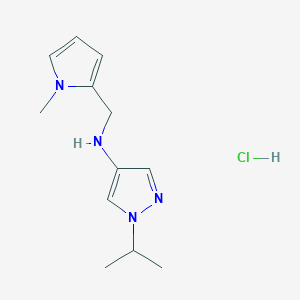 1-isopropyl-N-[(1-methyl-1H-pyrrol-2-yl)methyl]-1H-pyrazol-4-amine