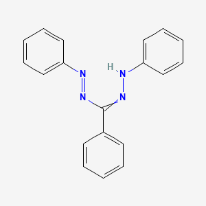 molecular formula C19H16N4 B1222628 Triphenylformazan CAS No. 531-52-2