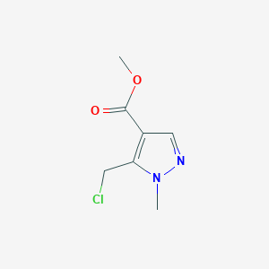 Methyl 5-(chloromethyl)-1-methyl-1H-pyrazole-4-carboxylate