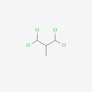 molecular formula C4H6Cl4 B1222652 1,1,3,3-Tetrachloro-2-methylpropane CAS No. 54833-05-5