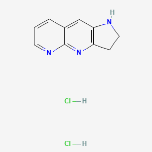 1H,2H,3H-pyrrolo[3,2-b]1,8-naphthyridine dihydrochloride