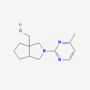 [2-(4-Methylpyrimidin-2-yl)-octahydrocyclopenta[c]pyrrol-3a-yl]methanol