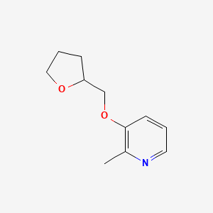 2-Methyl-3-[(oxolan-2-yl)methoxy]pyridine