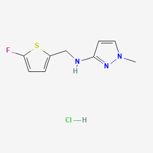 n-[(5-Fluoro-2-thienyl)methyl]-1-methyl-1h-pyrazol-3-amine