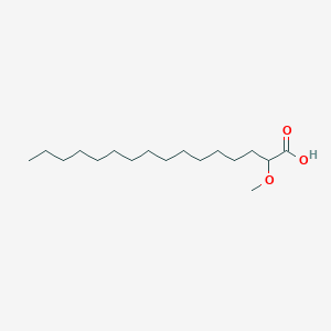 molecular formula C17H34O3 B1222683 2-Methoxyhexadecanoic acid 
