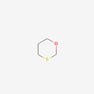 molecular formula C4H8OS B1222684 1,3-Oxathiane CAS No. 646-12-8