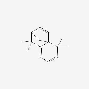 molecular formula C15H20 B1222686 Isolongifolene, 4,5,9,10-dehydro- 