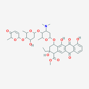 molecular formula C42H51NO15 B1222700 Aclacinomycin Y CAS No. 66789-14-8