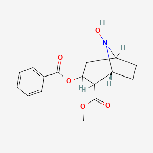 molecular formula C16H19NO5 B1222701 N-Hydroxynorcocaine CAS No. 72182-43-5