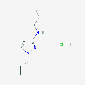 N,1-dipropylpyrazol-3-amine;hydrochloride