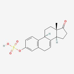 molecular formula C18H20O5S B1222725 硫酸雌马酚 CAS No. 27540-07-4