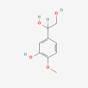 B1222726 1-(3-Hydroxy-4-methoxyphenyl)ethane-1,2-diol CAS No. 40979-91-7