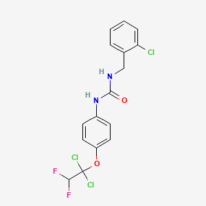 molecular formula C16H13Cl3F2N2O2 B1222735 Dowco 439 CAS No. 94336-05-7