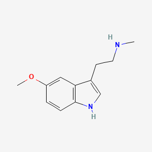 molecular formula C12H16N2O B1222755 5-Methoxy-N-methyltryptamine CAS No. 2009-03-2