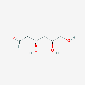 molecular formula C6H12O4 B1222766 2,4-Dideoxyhexopyranose CAS No. 89401-22-9