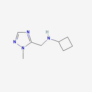 N-[(1-methyl-1H-1,2,4-triazol-5-yl)methyl]cyclobutanamine