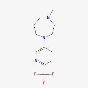 1-Methyl-4-[6-(trifluoromethyl)pyridin-3-yl]-1,4-diazepane