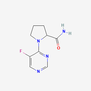 1-(5-Fluoropyrimidin-4-yl)pyrrolidine-2-carboxamide