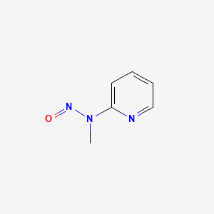 molecular formula C6H7N3O B1222799 2-亚硝基甲基氨基吡啶 CAS No. 16219-98-0