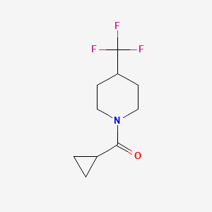 1-Cyclopropanecarbonyl-4-(trifluoromethyl)piperidine