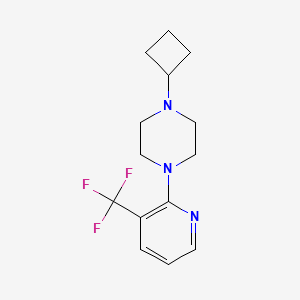 1-Cyclobutyl-4-[3-(trifluoromethyl)pyridin-2-yl]piperazine