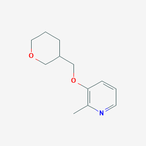 2-Methyl-3-[(oxan-3-yl)methoxy]pyridine