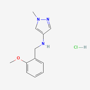 N-(2-Methoxybenzyl)-1-methyl-1H-pyrazol-4-amine