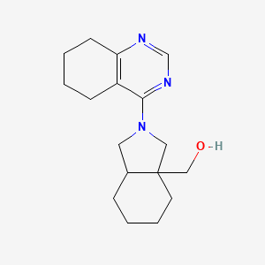 [2-(5,6,7,8-tetrahydroquinazolin-4-yl)-octahydro-1H-isoindol-3a-yl]methanol