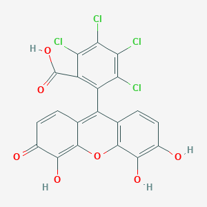 molecular formula C20H8Cl4O7 B1222825 Tetrachlorogallein 