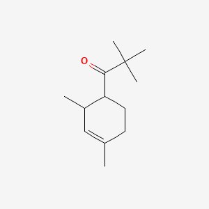 molecular formula C13H22O B1222840 1-(2,4-Dimethyl-3-cyclohexen-1-yl)-2,2-dimethyl-1-propanone CAS No. 69929-17-5
