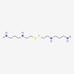 molecular formula C10H26N4S2 B1222842 N,N''-(Dithiodi-2,1-ethanediyl)bis-1,3-propanediamine CAS No. 58205-87-1