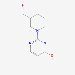 2-[3-(Fluoromethyl)piperidin-1-yl]-4-methoxypyrimidine