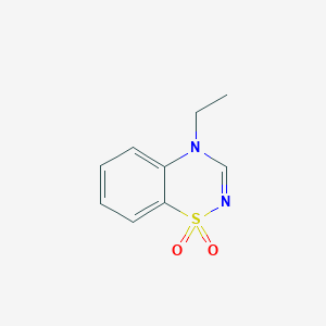 4-ethyl-4H-1lambda6,2,4-benzothiadiazine-1,1-dione