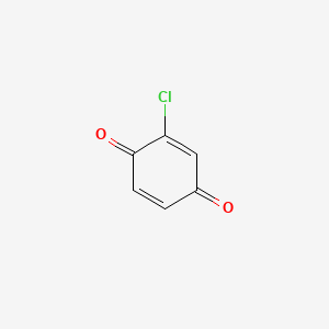 molecular formula C6H3ClO2 B1222853 2-Chloro-1,4-benzoquinone CAS No. 695-99-8