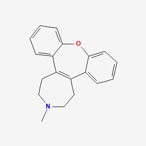 molecular formula C19H19NO B1222855 Maroxepin CAS No. 65509-24-2