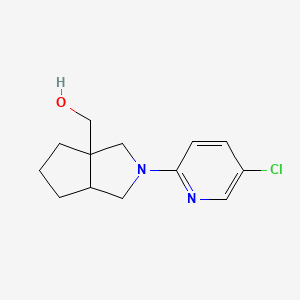 [2-(5-Chloropyridin-2-yl)-octahydrocyclopenta[c]pyrrol-3a-yl]methanol