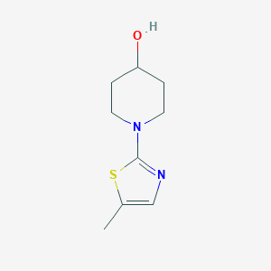 1-(5-Methyl-1,3-thiazol-2-yl)piperidin-4-ol