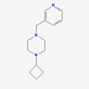 1-Cyclobutyl-4-[(pyridin-3-yl)methyl]piperazine